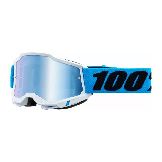 100% MX Goggles Accuri 2 Novel Blue Mirror